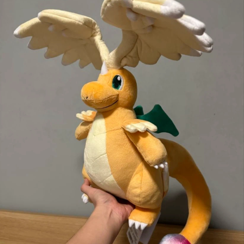 Dragonite Mega Evolution Plush - Original Tomy Pocket Monsters