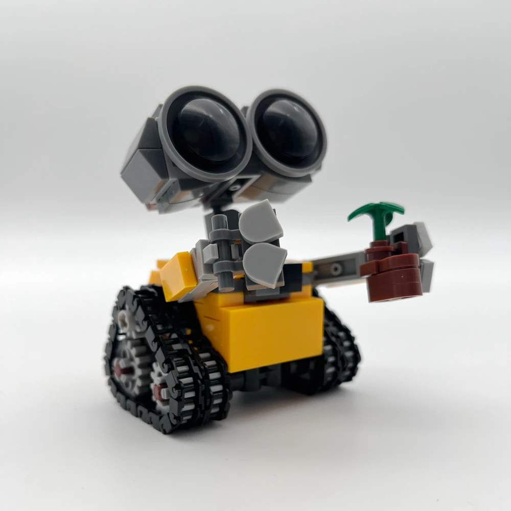 Mini Robot Wall-e MOC Building Blocks - 200+pcs DIY Bricks Model Kit - Image 4