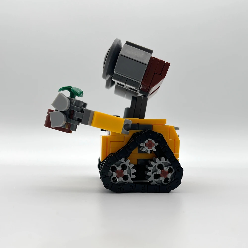 Mini Robot Wall-e MOC Building Blocks - 200+pcs DIY Bricks Model Kit - Image 5